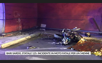 bari sardo statale 125 incidente in moto fatale per un 54enne