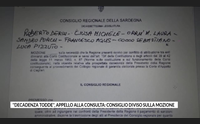 decadenza todde appello alla consulta consiglio diviso sulla mozione