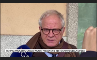 tempio processo grillo non si presenta il teste chiave della difesa