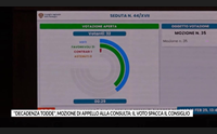 decadenza todde mozione di appello alla consulta il voto spacca il consiglio