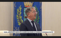olbia aeroporto dedicato a karim aga khan il consiglio comunale dice s