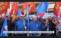 la rabbia dei metalmeccanici sardi pi salario e meno precariet