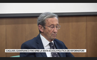 cagliari gianfranco fini apre la sesta scuola politica dei riformatori
