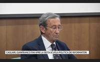 cagliari gianfranco fini apre la sesta scuola politica dei riformatori