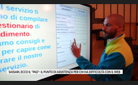 sassari ecco il pad il punto di assistenza per chi ha difficolt con il web