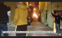 tregua finita a siniscola nuovo attentato incendiario in pieno centro
