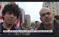 energia ancora in piazza contro la speculazione tyrrhenian link nel mirino