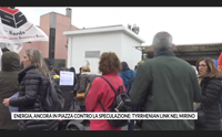 energia ancora in piazza contro la speculazione tyrrhenian link nel mirino