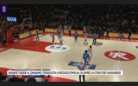 basket serie a dinamo travolta a reggio emilia si apre la crisi dei sassaresi