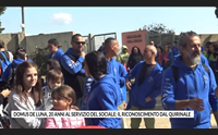 domus de luna 20 anni al servizio del sociale il riconoscimento dal quirinale