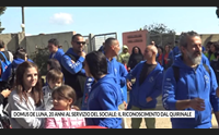 domus de luna 20 anni al servizio del sociale il riconoscimento dal quirinale