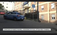 l omicidio di marco mameli assassino in fuga attesa per i funerali
