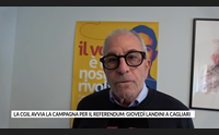 la cgil avvia la campagna per il referendum gioved landini a cagliari