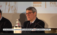la cgil avvia la campagna per il referendum gioved landini a cagliari