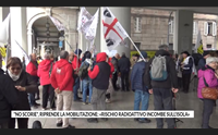 no scorie riprende la mobilitazione rischio radioattivo incombe sull isola