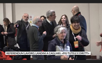 referendum lavoro landini a cagliari pi tutele e diritti