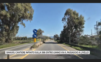 simaxis cantiere infinito sulla 388 entro l anno via il passaggio a livello