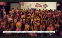 carnevale weekend di diretta su videolina con gabas de linna e su marrulleri