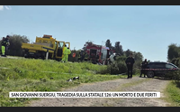 san giovanni suergiu tragedia sulla statale 126 un morto e due feriti