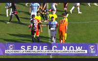 calcio serie c la torres rallenta e la vetta della classifica si allontana