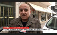 cagliari mercato chiuso ripercussioni per i negozi di san benedetto