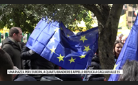 una piazza per l europa a quartu bandiere e appelli replica a cagliari alle 15