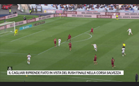 il cagliari riprende fiato in vista del rush finale nella corsa salvezza