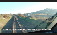 olbia in treno all aeroporto il costa smeralda diventa ferroviario