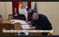 programmazione territoriale atti aggiuntivi 7 7 milioni al parte montis