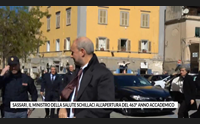sassari il ministro della salute schillaci all apertura del 463 anno accademico