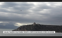 cagliari tragedia a cala fighera trovato il corpo di una ragazza si cerca un giovane