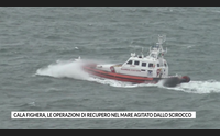 cala fighera le operazioni di recupero nel mare agitato dallo scirocco