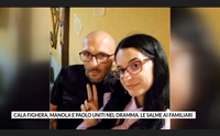 cala fighera manola e paolo uniti nel dramma le salme ai familiari
