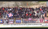 calcio serie c una torres dai due volti batte il rimini e allontana la crisi