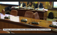 oristano crisi in giunta il sindaco abbandona l aula del consiglio comunale