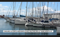 cagliari al porto arrivano le navi militari per la mare aperto 25
