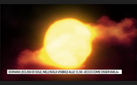 domani l eclissi di sole nell isola visibile alle 11 50 ecco come osservarla