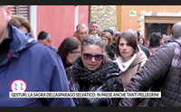 gesturi la sagra dell asparago selvatico in paese anche tanti pellegrini
