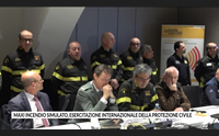 maxi incendio simulato esercitazione internazionale della protezione civile