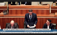 regione al quarto mese di spesa bloccata ora si tratta sulla finanziaria