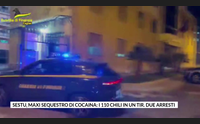sestu maxi sequestro di cocaina i 110 chili in un tir due arresti