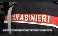 cagliari rissa e investimento in centro 19enne arrestato per tentato omicidio