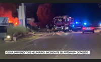 olbia imprenditore nel mirino incendiate sei auto in un deposito