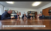 oristano insediato il nuovo questore elevare gli standard di sicurezza