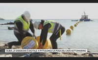 olbia la sardegna digitale a pittulongu la posa del cavo sottomarino