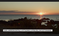 olbia sardegna digitale a pittulongu la posa del cavo sottomarino