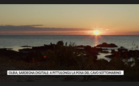 olbia sardegna digitale a pittulongu la posa del cavo sottomarino