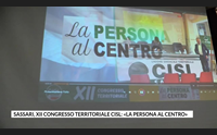 sassari xii congresso territoriale cisl la persona al centro
