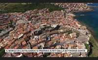 il borgo di castelsardo si prepara ai riti della settimana santa