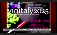 l unione sarda sabato in omaggio l inserto dedicato al vinitaly 2025